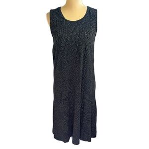 Gudrun Sjoden Sleeveless Tank Cotton Dot Midi Dress